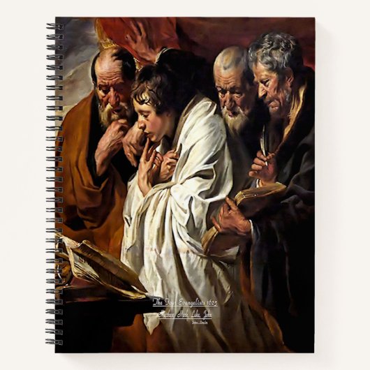 4人のエヴァンゲリストはマタイ・マーク・ルーク・ジョン ノートブック (正面)