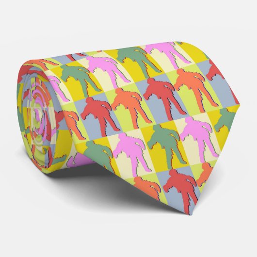 4人のゾンビのスタイル ネクタイ (ロール)