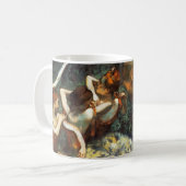 4人のダンサーのマグのガスを抜いて下さい コーヒーマグカップ (正面左)