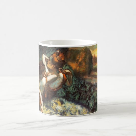 4人のダンサーのマグのガスを抜いて下さい コーヒーマグカップ (中央)