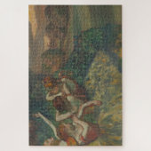 4人のダンサー、印象派絵を描家、エドガー・デガ ジグソーパズル (縦)