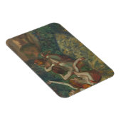 4人のダンサー、印象派絵を描家、エドガー・デガ マグネット (右側)