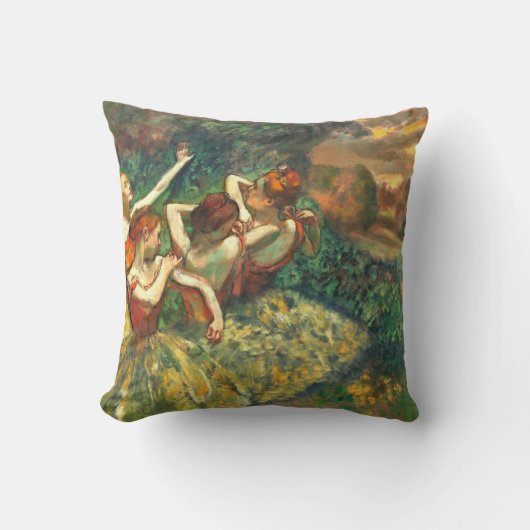 4人のダンサーEdgar Degas クッション (正面)