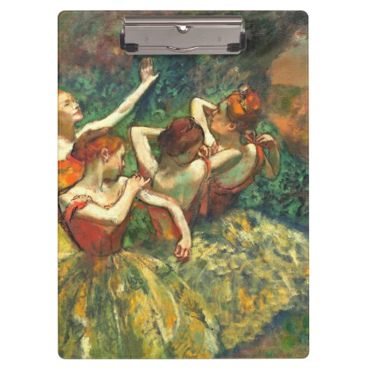 4人のダンサーEdgar Degas クリップボード (正面)