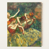 4人のダンサーEdgar Degas プランナー手帳 (裏面)