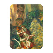 4人のダンサーEdgar Degas マグネット (縦)