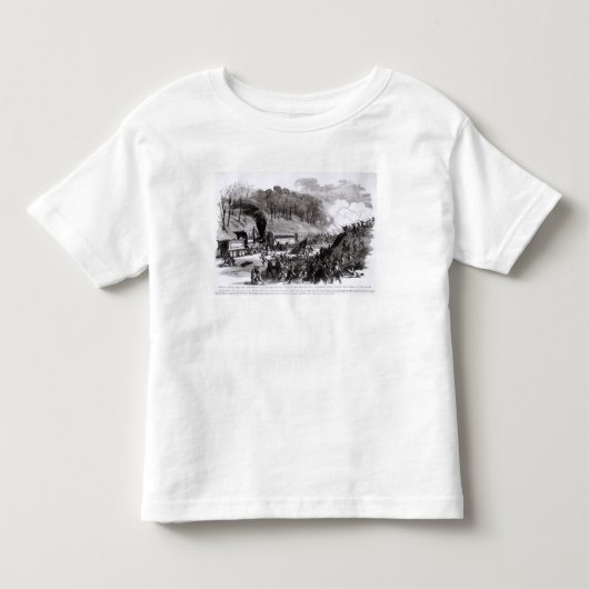4人の会社を持つSchenck概要 トドラーTシャツ (正面)