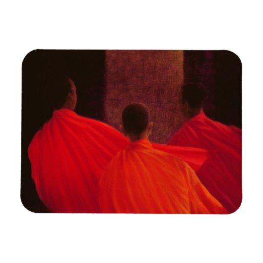 4人の僧侶 マグネット (横)