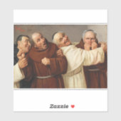 4人の僧侶、c.1884 by Claudio Rinaldi シール (シート)