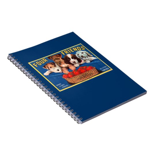 4人の友人 ノートブック (右側)