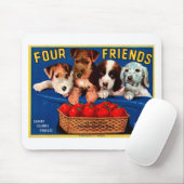 4人の友人 マウスパッド (マウス)