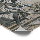 4人の墓の強盗が幽霊を起こす ポスター (角)