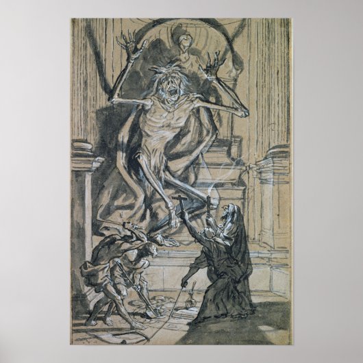 4人の墓の強盗が幽霊を起こす ポスター (正面)