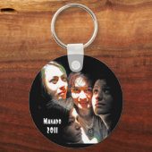 4人の女の子がマナドに キーホルダー (正面)