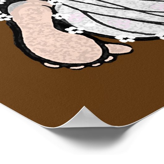 4人の女の子 ポスター (角)