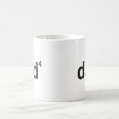 4人の子の父 マグカップ (中央)