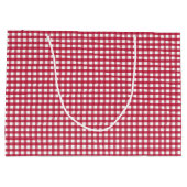 4人の子供とMOM名マザーズ・デイ ラージペーパーバッグ (裏面)