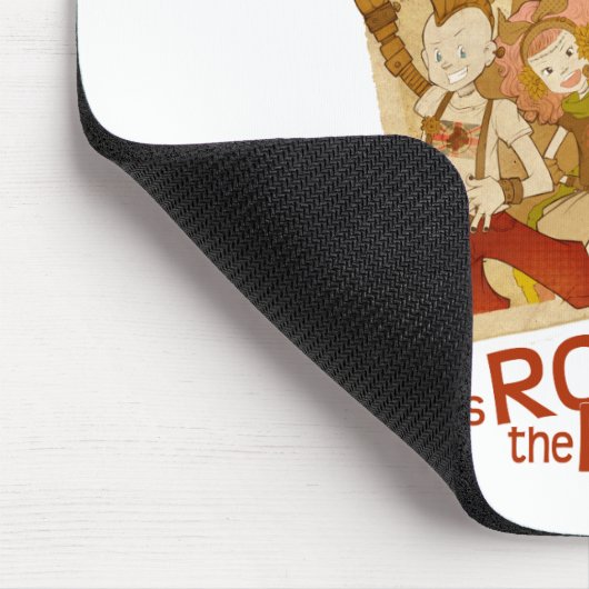 4人の小さいモンスターは-会場をどよめかせよう マウスパッド (コーナー)