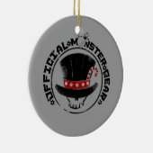 4人の小さいモンスター-アンディーの休日のロゴ セラミックオーナメント (右)