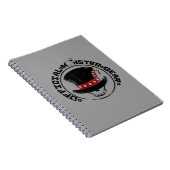 4人の小さいモンスター-アンディーの休日のロゴ ノートブック (右側)