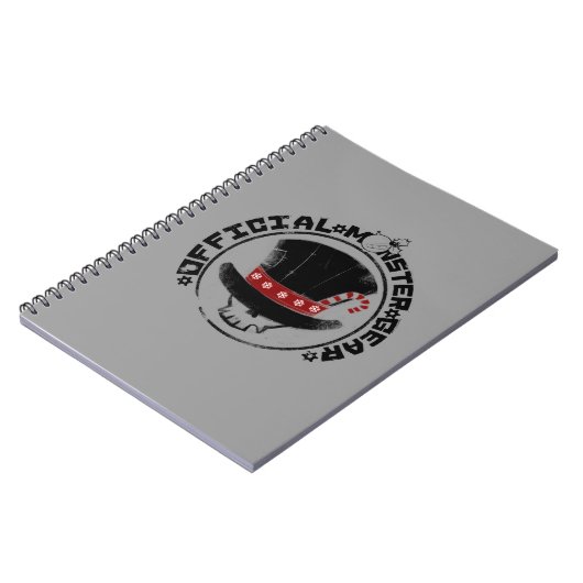 4人の小さいモンスター-アンディーの休日のロゴ ノートブック (左側)