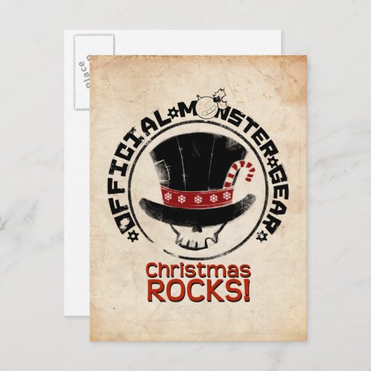 4人の小さいモンスター-アンディーの休日 シーズンポストカード (正面/裏面)