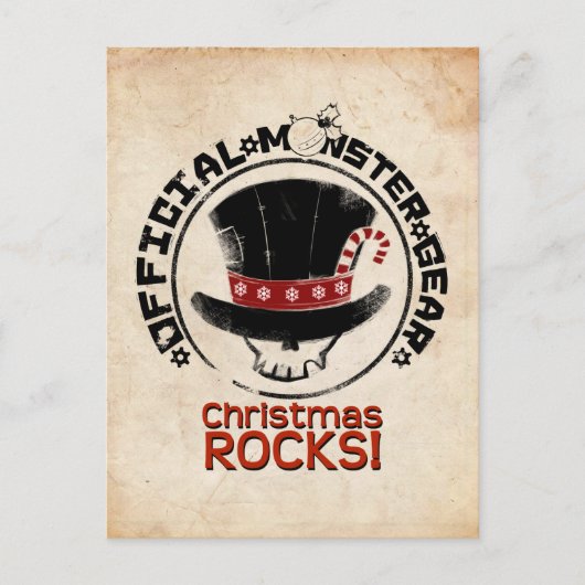 4人の小さいモンスター-アンディーの休日 シーズンポストカード (正面)