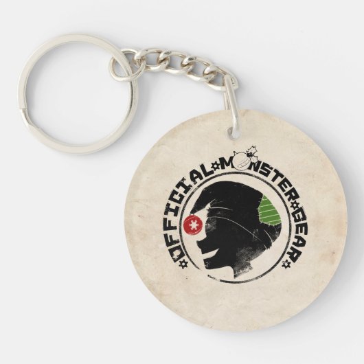 4人の小さいモンスター-ナイジェルの休日のロゴ2 キーホルダー (正面)