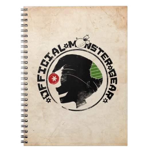 4人の小さいモンスター-ナイジェルの休日のロゴ2 ノートブック (正面)