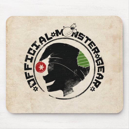 4人の小さいモンスター-ナイジェルの休日のロゴ2 マウスパッド (正面)
