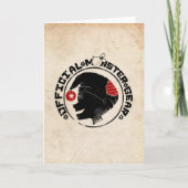 4人の小さいモンスター-ナイジェルの休日のロゴ シーズンカード (正面)