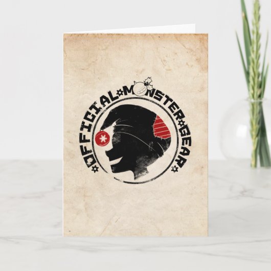 4人の小さいモンスター-ナイジェルの休日のロゴ シーズンカード (正面)