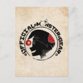 4人の小さいモンスター-ナイジェルの休日のロゴ シーズンポストカード (正面)