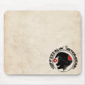 4人の小さいモンスター-ナイジェルの休日のロゴ マウスパッド (正面)