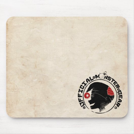 4人の小さいモンスター-ナイジェルの休日のロゴ マウスパッド (正面)