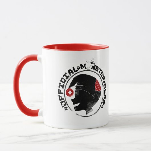 4人の小さいモンスター-ナイジェルの休日のロゴ マグカップ (左)