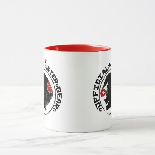 4人の小さいモンスター-ナイジェルの休日のロゴ マグカップ (中央)