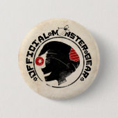 4人の小さいモンスター-ナイジェルの休日のロゴ 缶バッジ (正面)