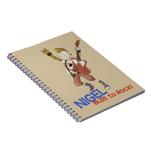 4人の小さいモンスター-ナイジェル ノートブック (右側)