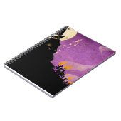 4人の小さいモンスター-ハロウィン夜 ノートブック (左側)