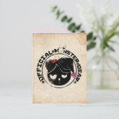 4人の小さいモンスター-ミハエル休日のロゴ シーズンポストカード (スタンド正面)