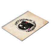 4人の小さいモンスター-ミハエル休日のロゴ ノートブック (左側)