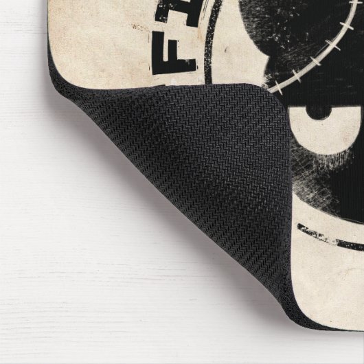 4人の小さいモンスター-ミハエル休日のロゴ マウスパッド (コーナー)