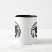 4人の小さいモンスター-ミハエル休日のロゴ マグカップ (中央)