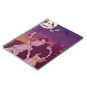 4人の小さいモンスター-夜音楽 ノートブック (左側)