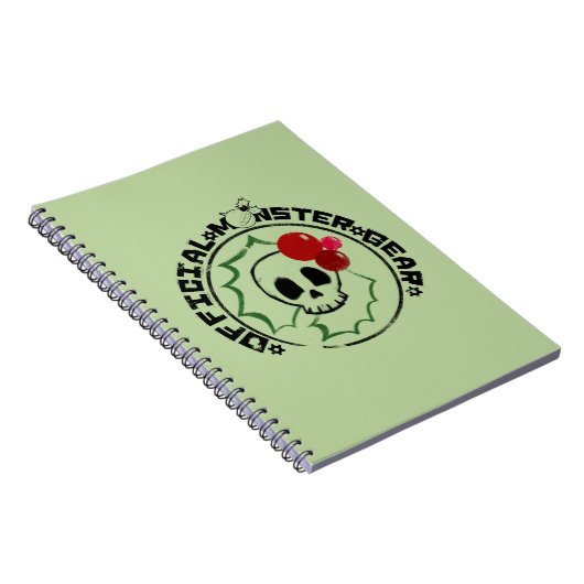 4人の小さいモンスター- Nessaの休日のロゴ2 ノートブック (右側)