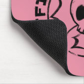 4人の小さいモンスター- Nessaの休日のロゴ マウスパッド (コーナー)