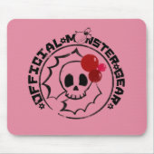 4人の小さいモンスター- Nessaの休日のロゴ マウスパッド (正面)