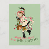 4人の小さいモンスター- Nessaの休日 シーズンポストカード (正面)