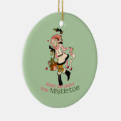 4人の小さいモンスター- Nessaの休日 セラミックオーナメント (右)